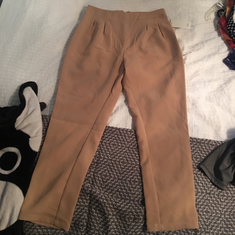 High waisted dress pants